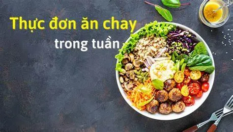 Gợi Ý Thực Đơn Ăn Chay Giảm Mỡ Bụng Chi Tiết Cho 7 Ngày